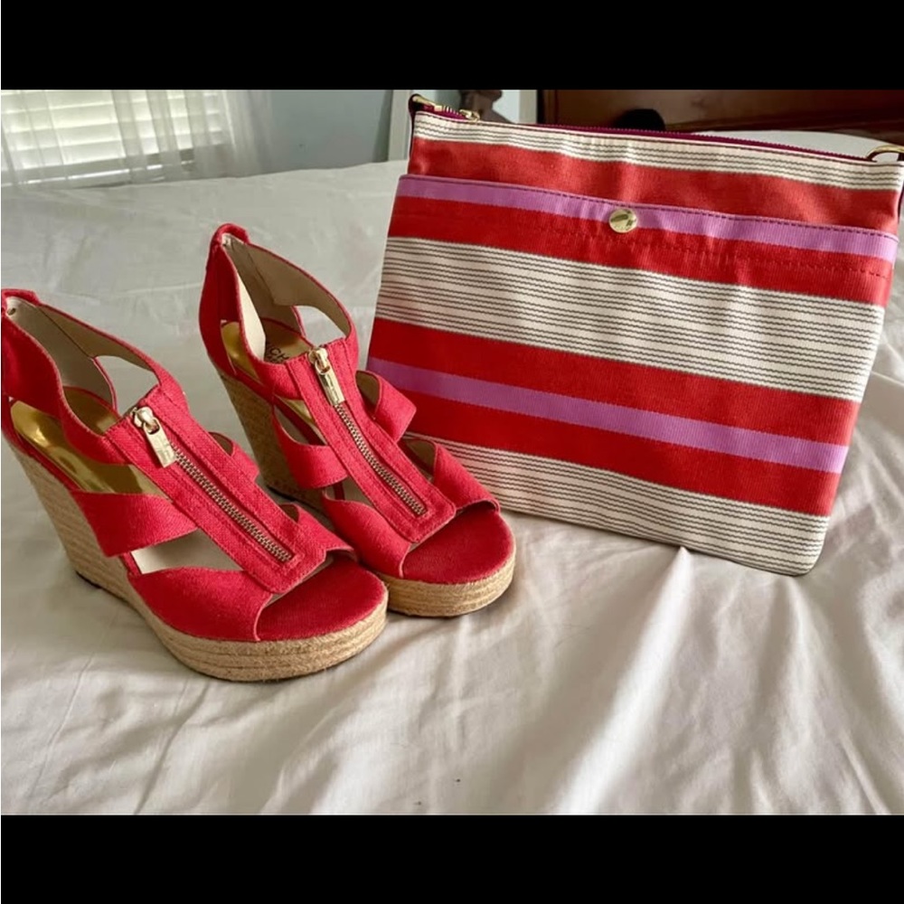 Michael Kors shoes 
Fossil bag